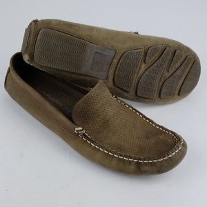 Mens Hush Puppies leather Shoes Loafers Size 10 M